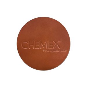 5.75 Leather Coaster